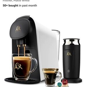 L'OR Barista Coffee Machine Set - Black and White